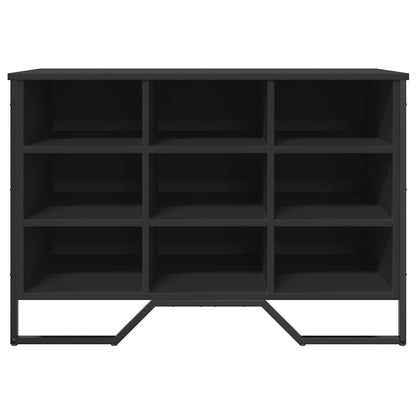 Schuhregal Schwarz 90x38x61,5 cm Holzwerkstoff