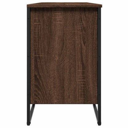 Schuhregal Braun Eichen-Optik 90x38x61,5 cm Holzwerkstoff