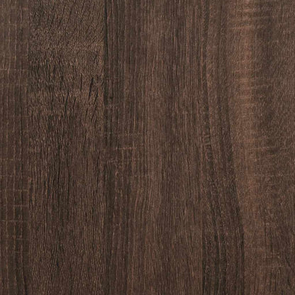 Schuhregal Braun Eichen-Optik 90x38x61,5 cm Holzwerkstoff