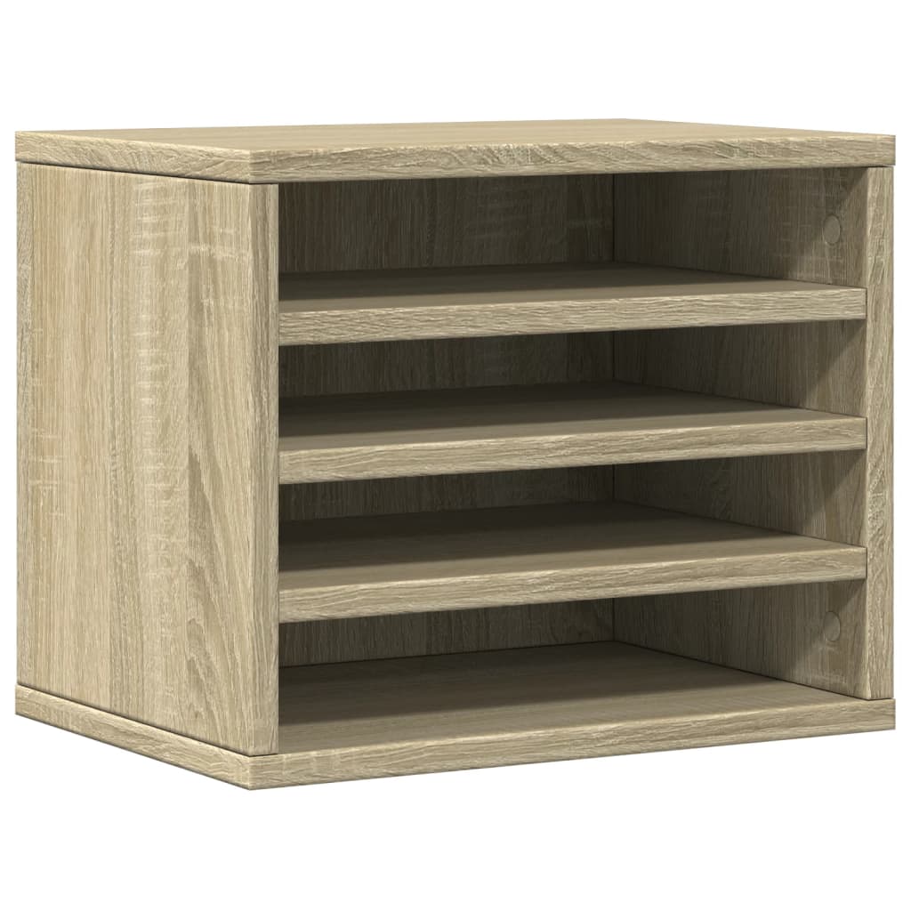 Schreibtisch-Organizer Sonoma-Eiche 36x26x29,5 cm Holzwerkstoff