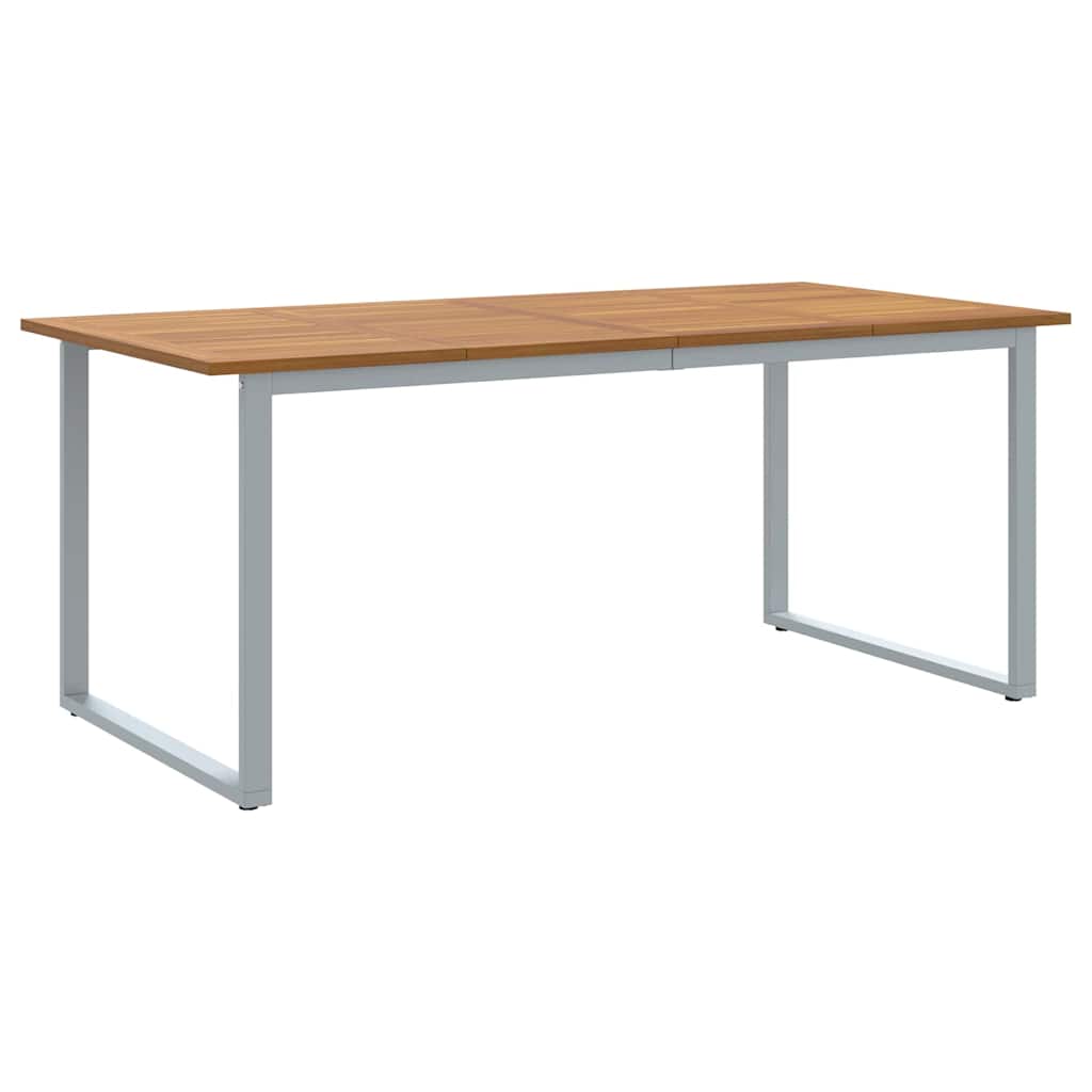 Garten Essgruppe 5 pcs Grau und Braun 180 x 90 x 75 cm