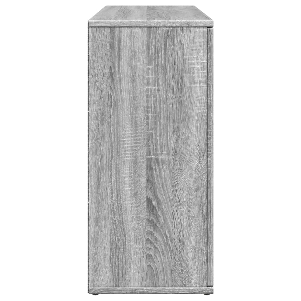 Sideboard Grau Sonoma 90,5x29,5x65 cm Holzwerkstoff