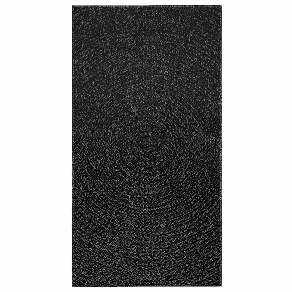 Teppich ZIZUR Anthrazit 80x150 cm Jute-Optik Indoor und Outdoor