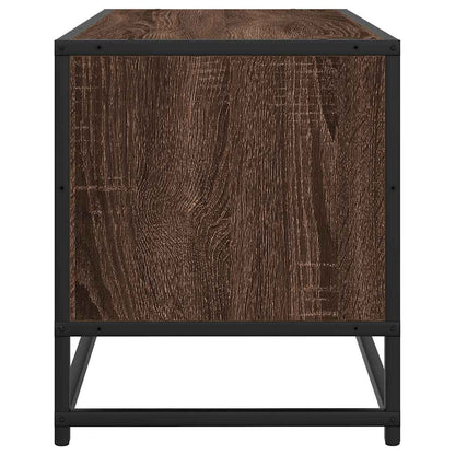 TV-Schrank Eichen-Optik 100x34,5x40 cm Holzwerkstoff und Metall