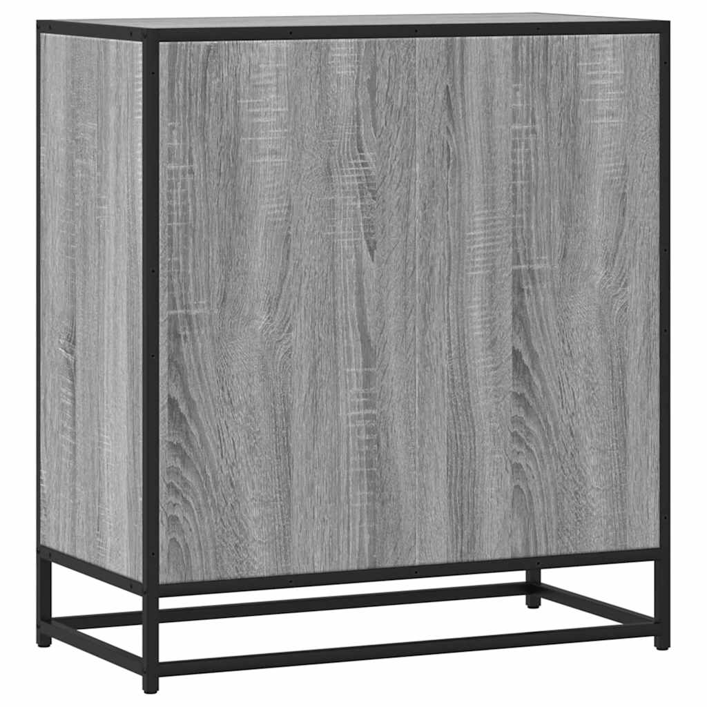 Sideboard Grau Sonoma 68x35x76 cm Holzwerkstoff