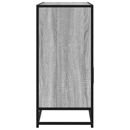 Sideboard Grau Sonoma 100x35x76 cm Holzwerkstoff