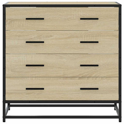 Schubladenschrank Sonoma-Eiche 70x41x70 cm Holzwerkstoff