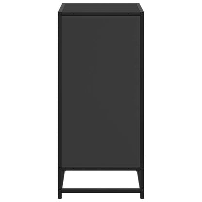 Bücherregal Schwarz 60x35x76 cm Holzwerkstoff