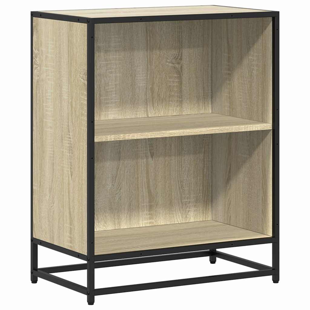 Bücherregal Sonoma-Eiche 60x35x76 cm Holzwerkstoff