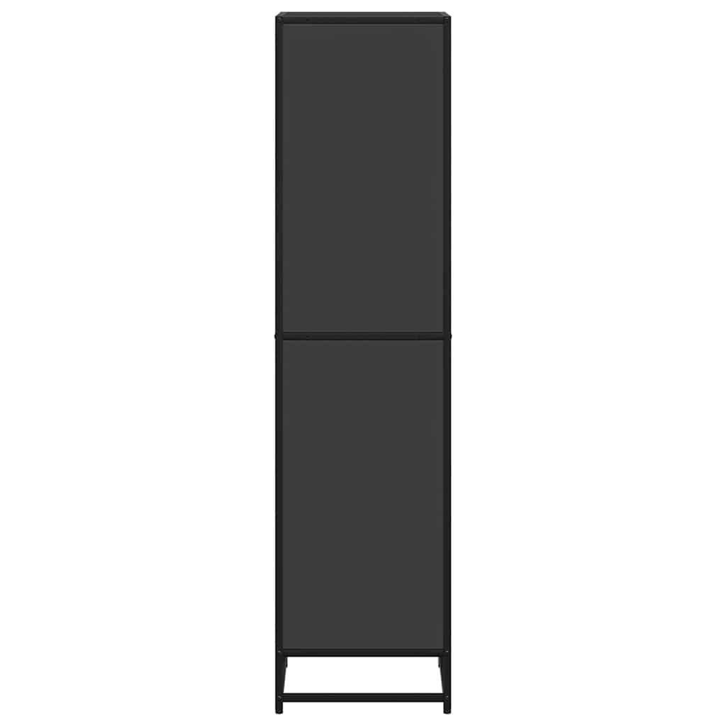 Bücherregal Schwarz 40x35x139 cm Holzwerkstoff