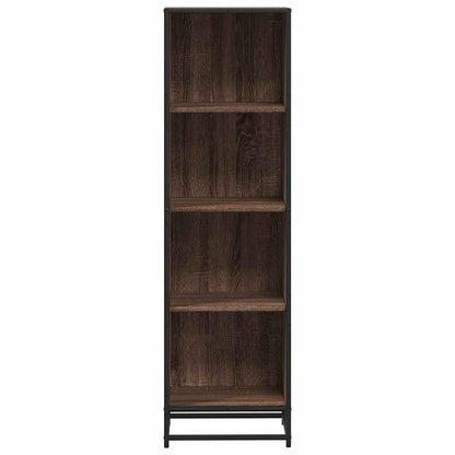 Bücherregal Braun Eichen-Optik 40x35x139 cm Holzwerkstoff