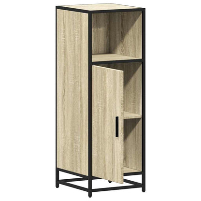 Badezimmerschrank Sonoma-Eiche 35x37,5x100 cm Holzwerkstoff