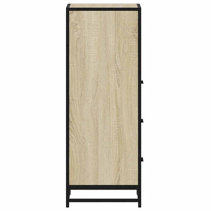 Badschrank Sonoma-Eiche 35x37,5x100 cm Holzwerkstoff