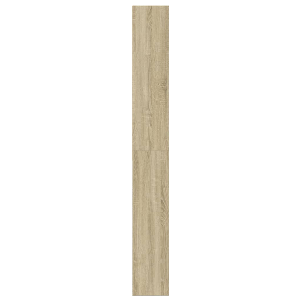 Waschmaschinenregal Sonoma-Eiche 64x24x190 cm Holzwerkstoff