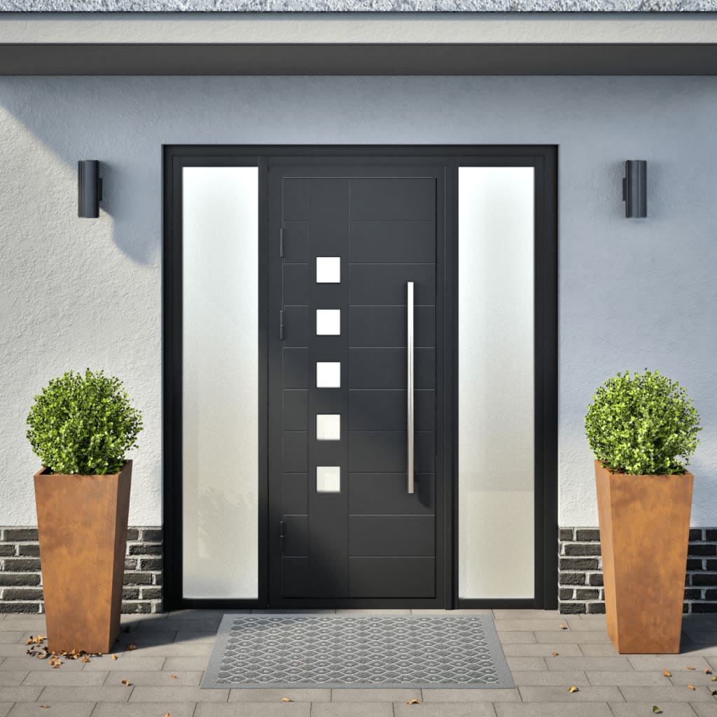 Pflanzkübel 2 Stk. 35x35x75 cm Wetterfester Stahl