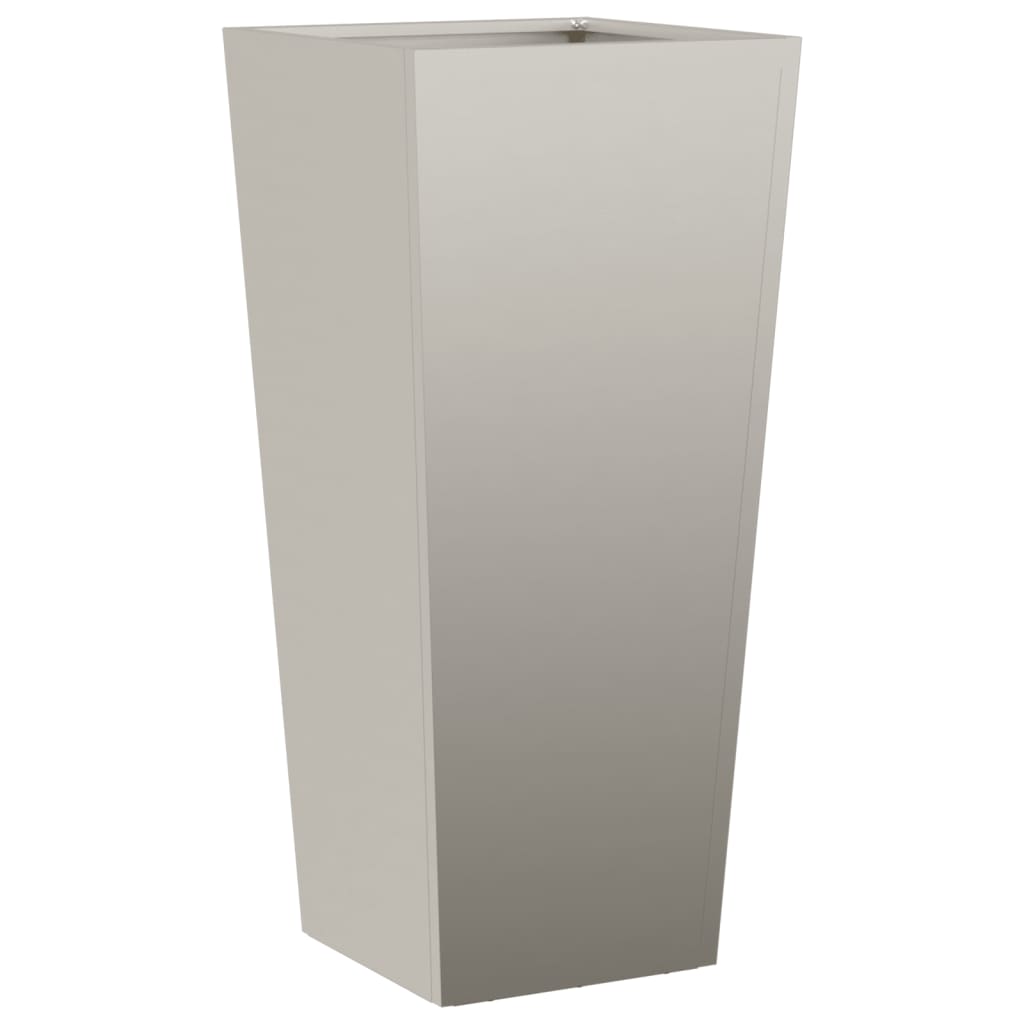 Pflanzkübel 2 Stk. 35x35x75 cm Wetterfester Stahl