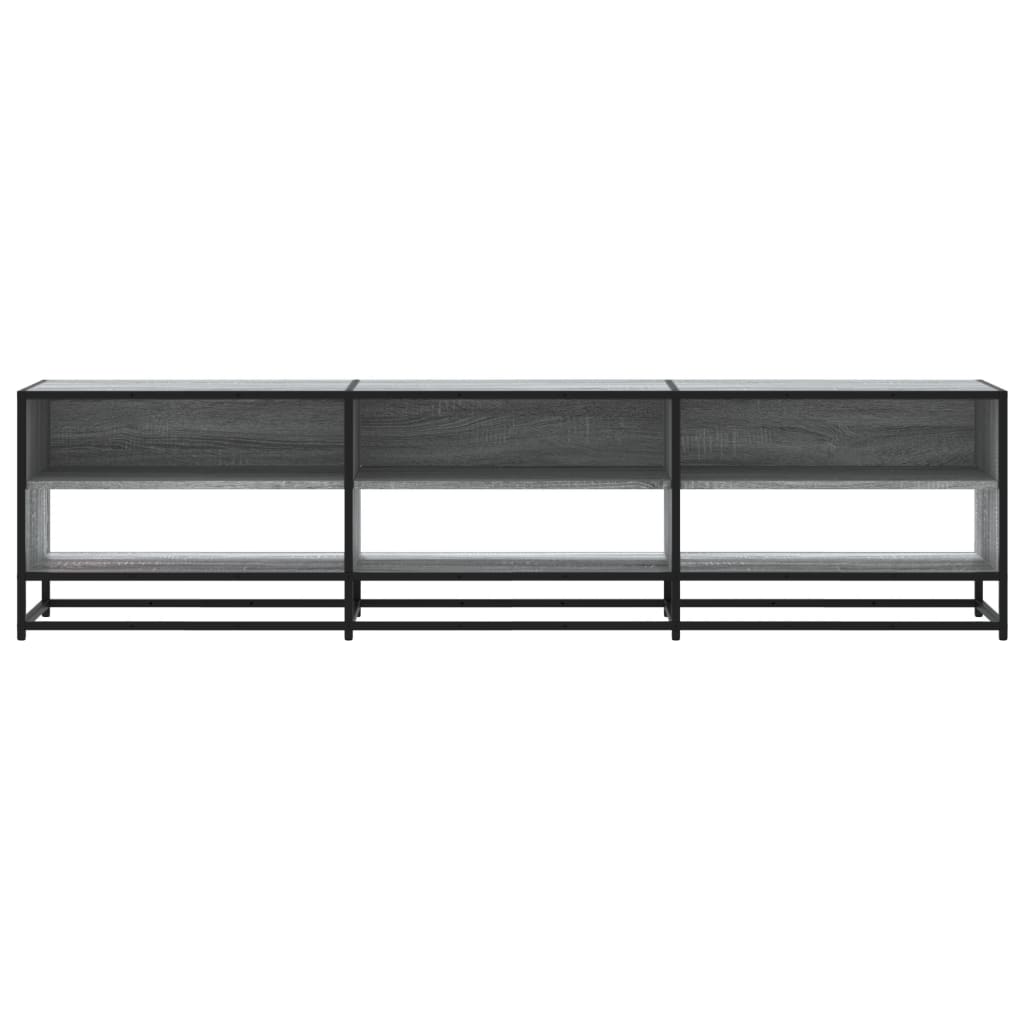 TV-Schrank Grau Sonoma 180x40x46 cm Holzwerkstoff