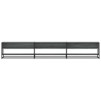 TV-Schrank Grau Sonoma 270x40x46 cm Holzwerkstoff