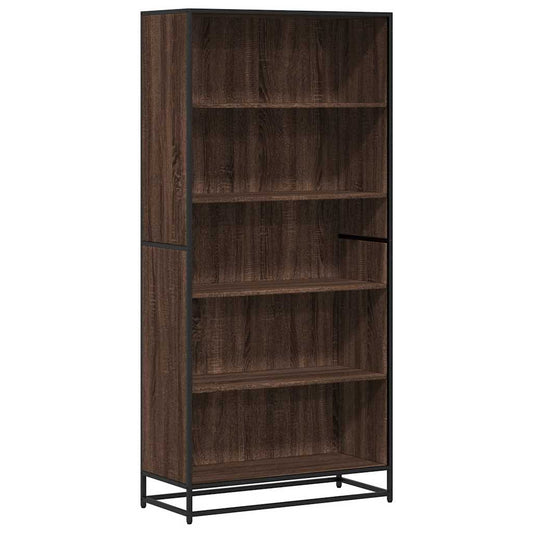 Bücherregal Räuchereiche 80,5x35x170,5 cm Holzwerkstoff