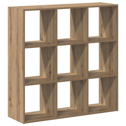 Bücherregal Artisan-Eiche 102x32x102 cm Holzwerkstoff