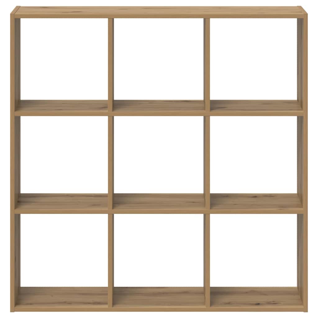 Bücherregal Artisan-Eiche 102x32x102 cm Holzwerkstoff