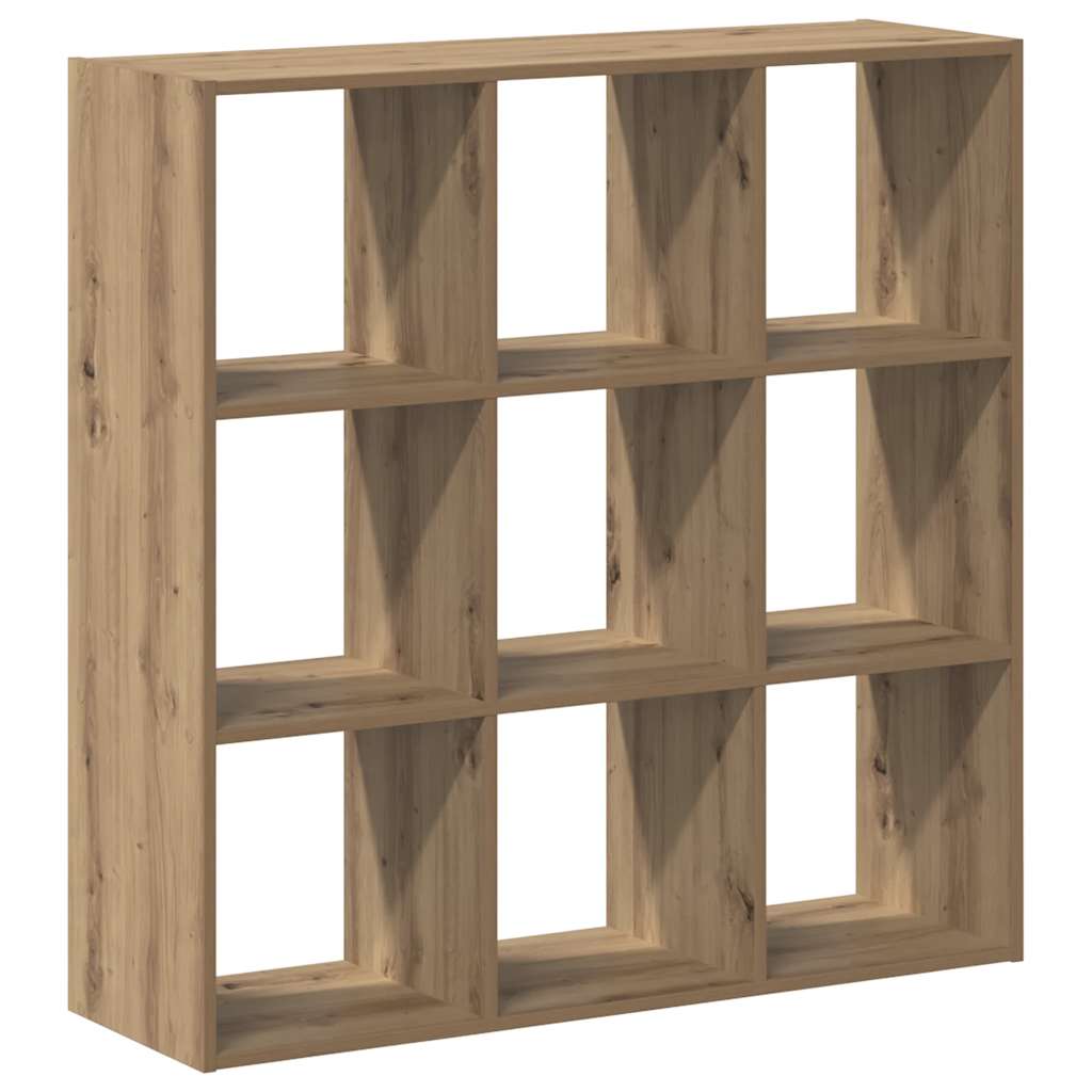 Bücherregal Artisan-Eiche 102x32x102 cm Holzwerkstoff