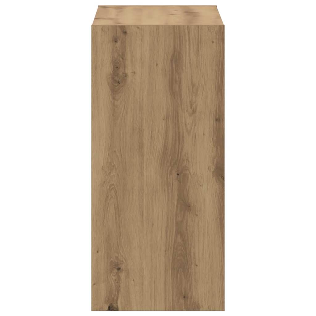 Bücherregal Artisan-Eiche 68,5x32x68,5 cm Holzwerkstoff