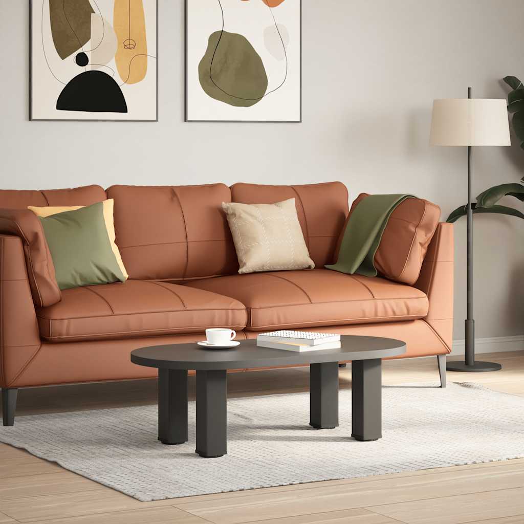 Couchtischbeine 4 Stk. Anthrazit 30-32 cm Stahl