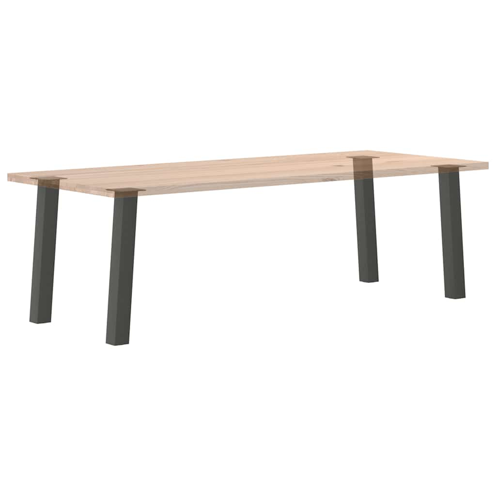 Couchtischbeine 4 Stk. Anthrazit 72 cm Stahl