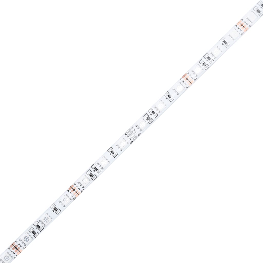 Wand-Nachttisch mit LED-Leuchten Sonoma-Eiche