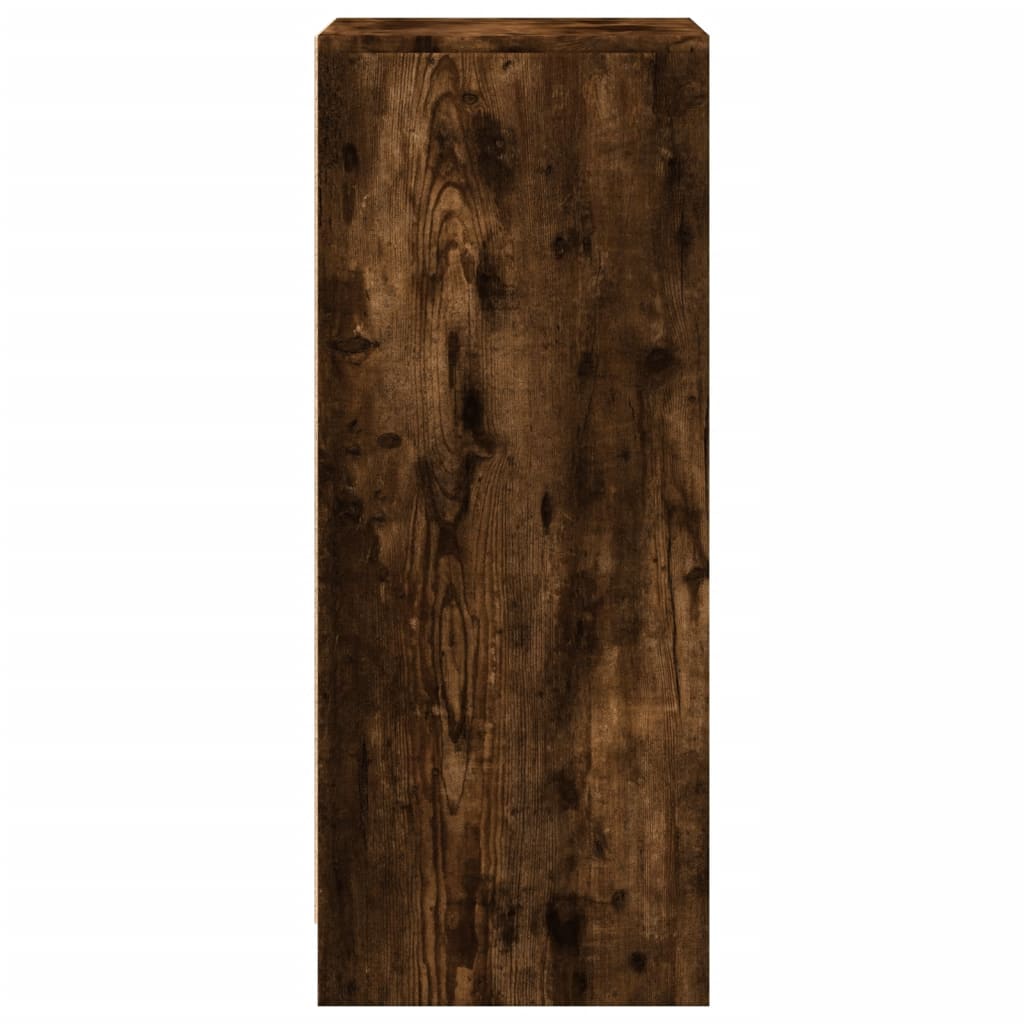 LED-Sideboard Räuchereiche 42,5x34x85 cm Holzwerkstoff