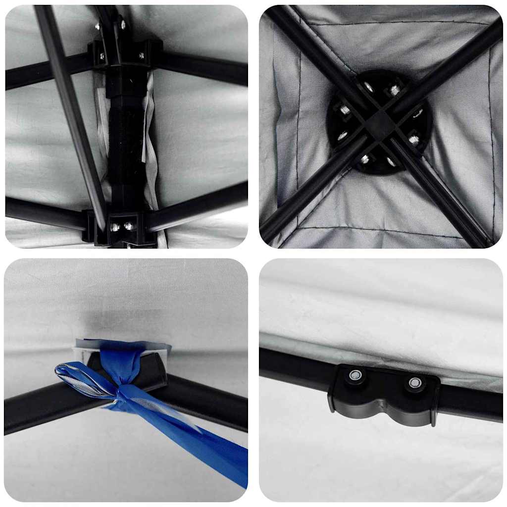 Pop-up Pavillon Zelt Blau 200 x 200 cm Stoff