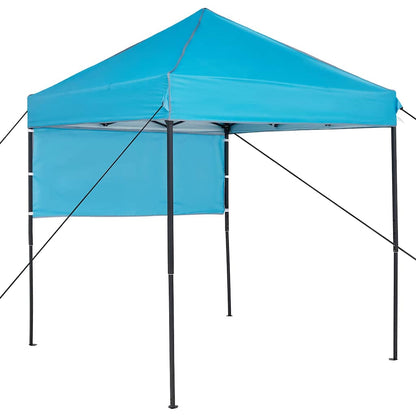 Pop-up Pavillon Zelt Blau 200 x 200 cm Stoff