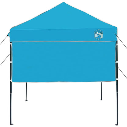Pop-up Pavillon Zelt Blau 200 x 200 cm Stoff