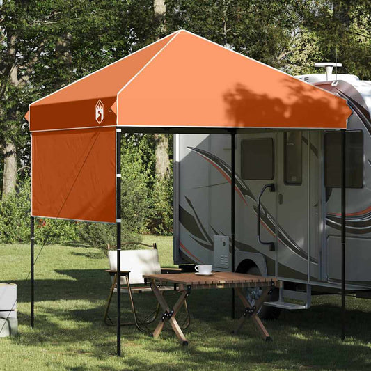 Pop-up Pavillon Zelt Orange 200 x 200 cm Stoff