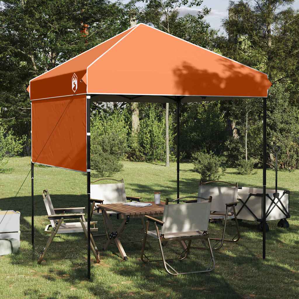Pop-up Pavillon Zelt Orange 200 x 200 cm Stoff
