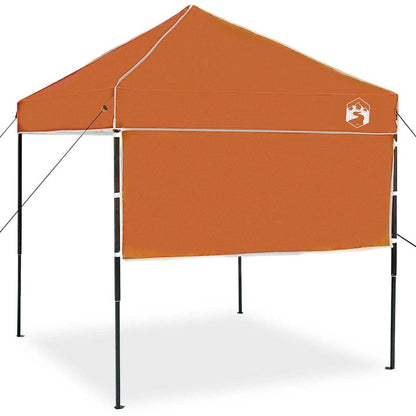 Pop-up Pavillon Zelt Orange 200 x 200 cm Stoff