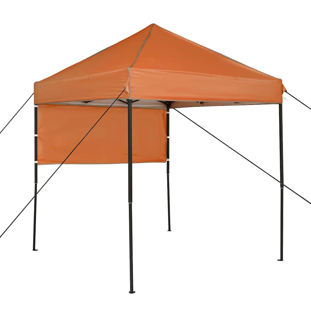 Pop-up Pavillon Zelt Orange 200 x 200 cm Stoff