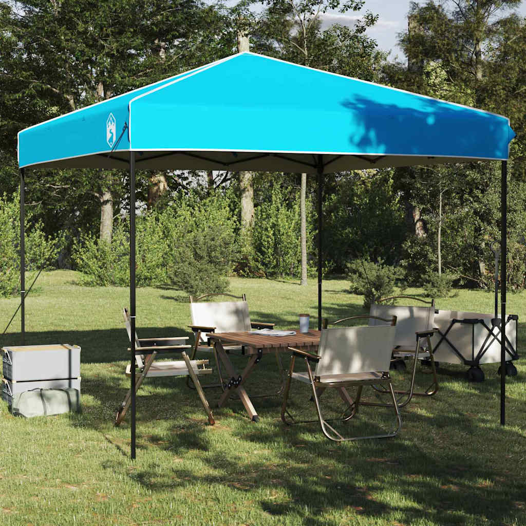 Pop-up Pavillon Zelt Blau 250 x 250 cm Stoff