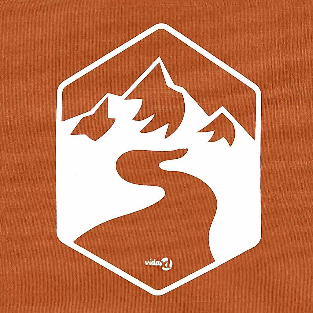 Pop-up Pavillon Zelt Orange 250 x 250 cm Stoff