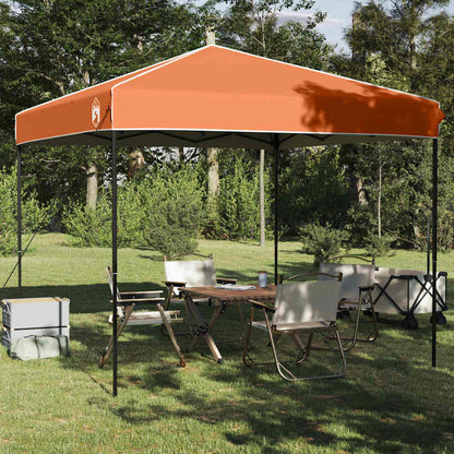 Pop-up Pavillon Zelt Orange 250 x 250 cm Stoff