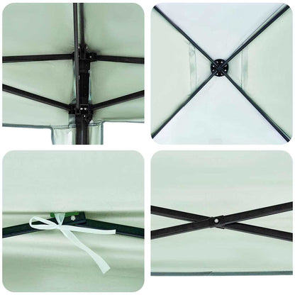 Pop-up Pavillon Zelt Grün 300 x 300 cm Stoff