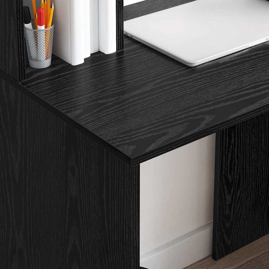 Schreibtisch Schwarze Eiche 91 x 50 x 149 cm Holzwerkstoff