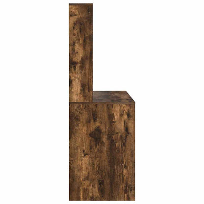 Schreibtisch Räuchereiche 91 x 50 x 149 cm Holzwerkstoff