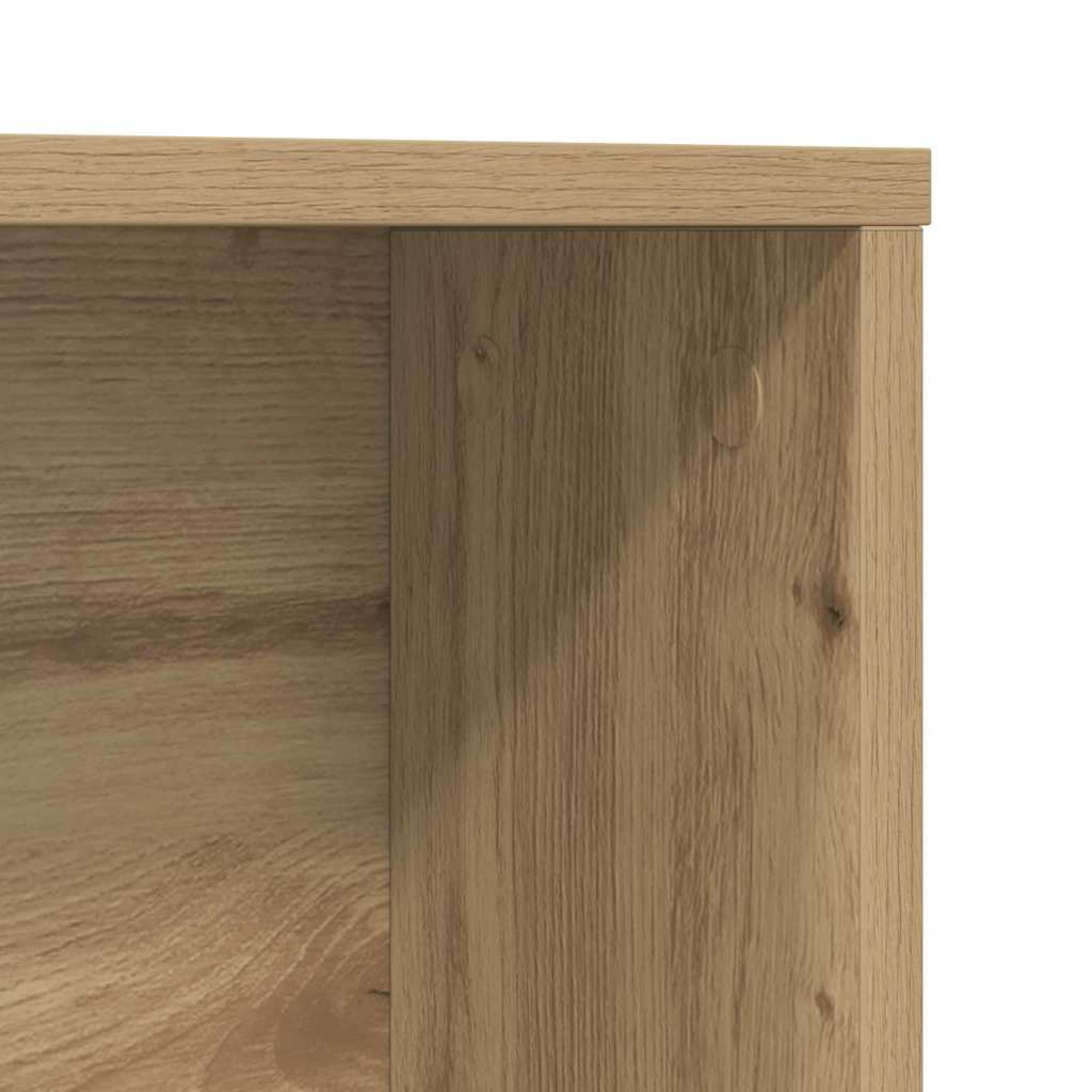 Schreibtisch Eiche handwerklich 91 x 50 x 149 cm Holzwerkstoff