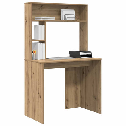 Schreibtisch Eiche handwerklich 91 x 50 x 149 cm Holzwerkstoff
