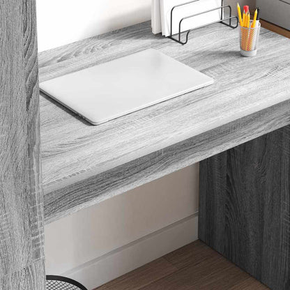 Schreibtisch Grau Sonoma 113 x 54 x 120 cm Holzwerkstoff