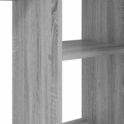 Schreibtisch Grau Sonoma 142 x 102 x 73 cm Holzwerkstoff