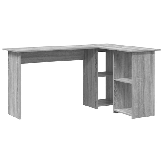 Schreibtisch Grau Sonoma 142 x 102 x 73 cm Holzwerkstoff