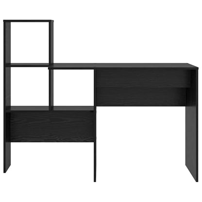 Schreibtisch Schwarze Eiche 131,5 x 50 x 106,5 cm Holzwerkstoff